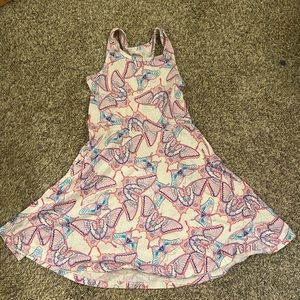 Girls butterfly print dress